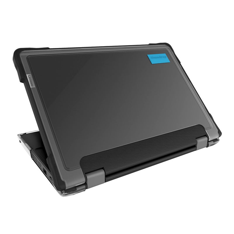 Gumdrop Cases Gumdrop SlimTech Laptop Case Fits Lenovo 300e Chromebook (2nd Gen, Intel). Designed for K-12 Students, Teachers and Classrooms â€“ Drop Tested, Rugged, Shockproof Bumpers for Reliable Device Protection - Image 1